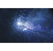 Représentation abstraite avec effets de lumière et contours flous