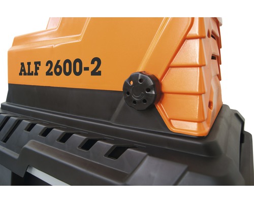 Detailansicht eines Gartenhäckslers ALF 2600-2.