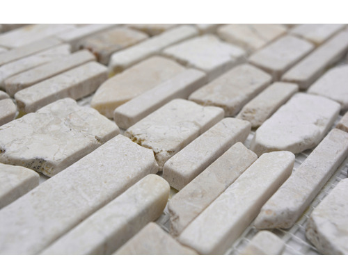 Mosaikfliesen aus Naturstein, rechteckig