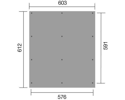 Dimensions d''une plaque de base