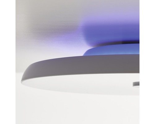 AEG LED Deckenleuchte IP20 1x36W 4000 L 3000-6000 K HxØ 78x400 mm Adora weiß  mit Lautsprecher RGB Backlight Nachtlichtfunktion Fernbedienung - HORNBACH  Luxemburg