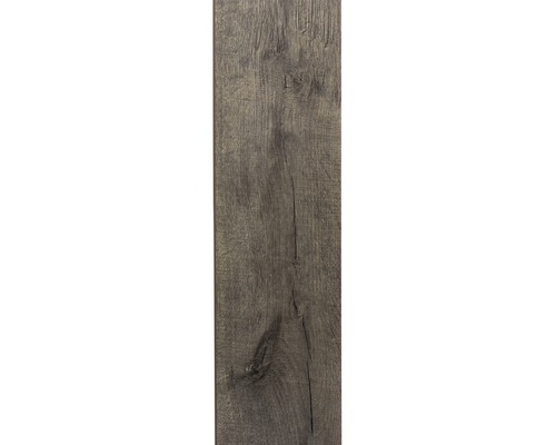 Kunststoffpaneel Element Compact Megeve grau 1200 x 154 x 6 mm Holzfliese mit Holzmaserung