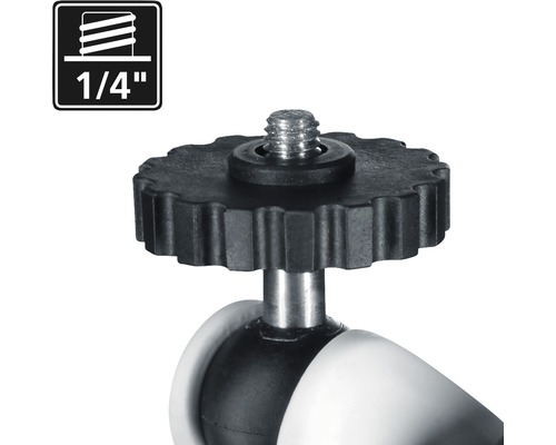 Stativkopf mit 1/4-Zoll-Schraube
