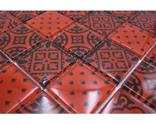 Mosaikfliesen mit geometrischen Mustern