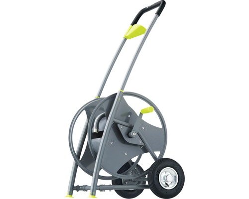 Chariot de tuyau d''arrosage avec roues pour un déplacement facile