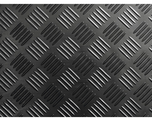Tapis en caoutchouc Alfa noir, largeur 100 cm (par mètre) - HORNBACH  Luxembourg