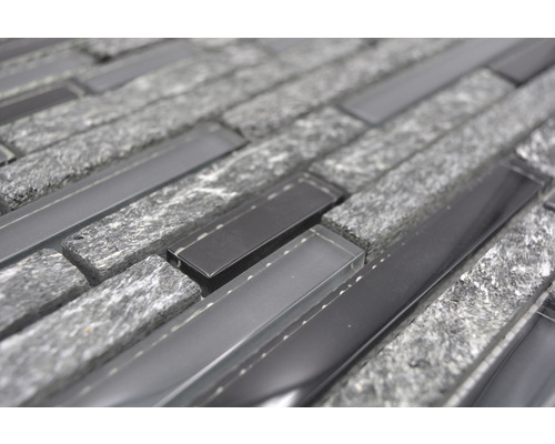 Mosaïque en pierre et verre