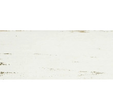 Carrelage de sol en grès-cérame fin Skagen blanc émaillé 15x90 cm-thumb-1