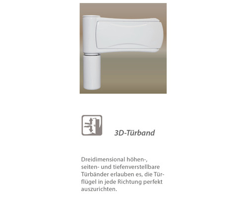 Weißes Türband