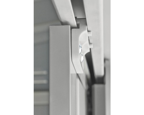 Detailansicht einer Schiebetürführung