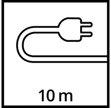 Symbole pour une longueur de câble de 10 mètres