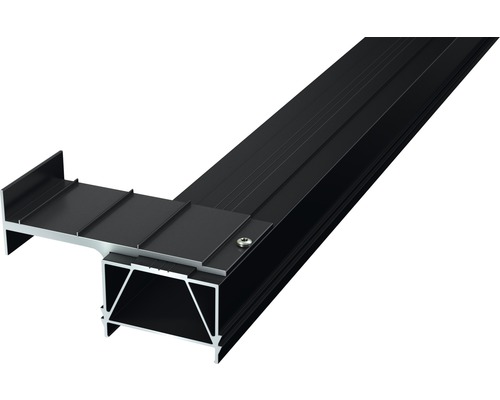 Profilé en aluminium avec élément de fixation