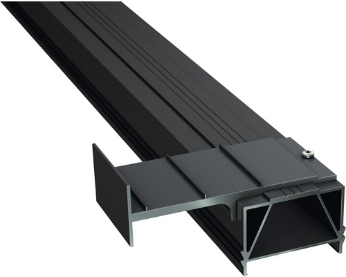 Profilé en aluminium avec support