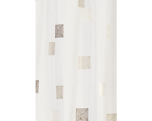 Vorhang mit Quadratmuster