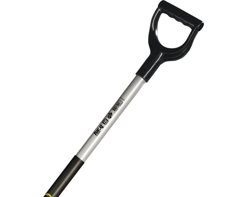 Bêche de jardin avec poignée en D en métal