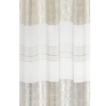 Rideau avec ruban de rideau Dacapo Stripe blanc 140x255 cm-thumb-2