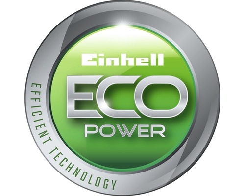 Einhell Eco Power Kennzeichen für effiziente Technologie