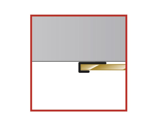 Parclose avec profilé d''étanchéité