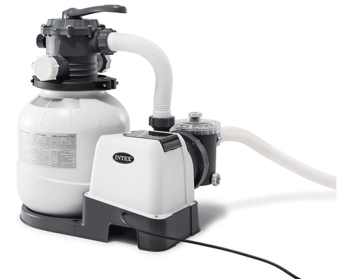 Système de filtration à sable Intex pour le nettoyage de piscine
