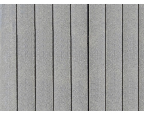 Bardage de façade gris en plastique