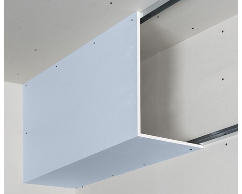 Deckenkonstruktion mit Gipskartonplatten und Metallprofilen für den Innenausbau