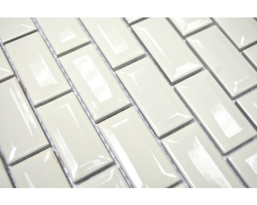 Carreaux rectangulaires en motif chevrons