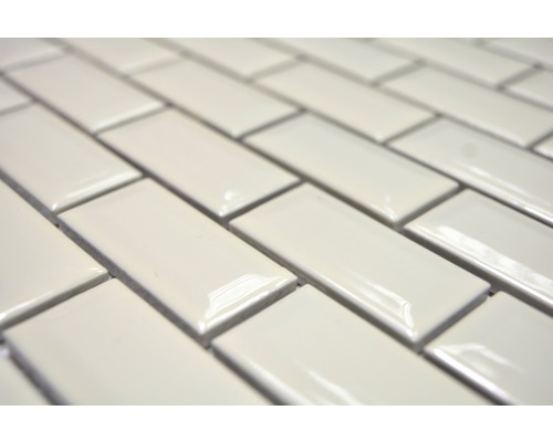 Carreaux rectangulaires en motif à chevrons