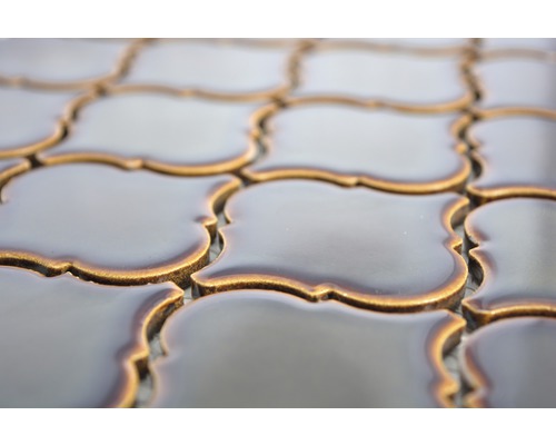 Carreaux de mosaïque décoratifs brillants dans le style marocain