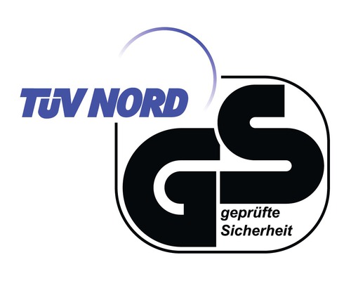 Logo TÜV Nord avec le label de sécurité contrôlée