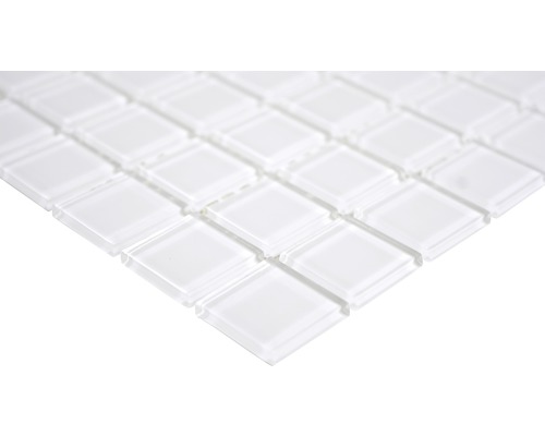 Mosaïque en verre, carrée