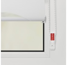 Lichtblick Doppelrollo Ellipse ohne Bohren 45x150 cm weiß inkl. Klemmträger