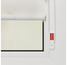 Store jour/nuit Lichtblick Cercle sans perçage 45x150 cm blanc avec support à clipser-thumb-4