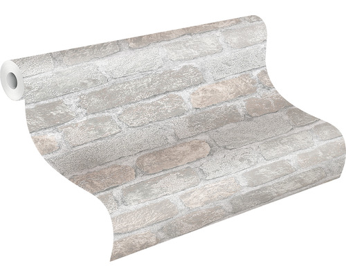 Rouleau de papier peint avec motif de brique