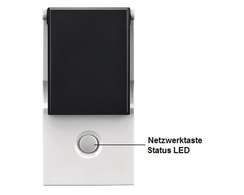 Netzwerktaste und Status LED