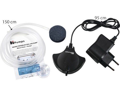 Hi Pumps Micro Piezo elektrische Luftpumpe mit Zubehör