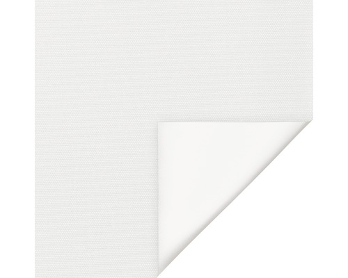 Vue détaillée d''un échantillon de tissu blanc avec un coin replié