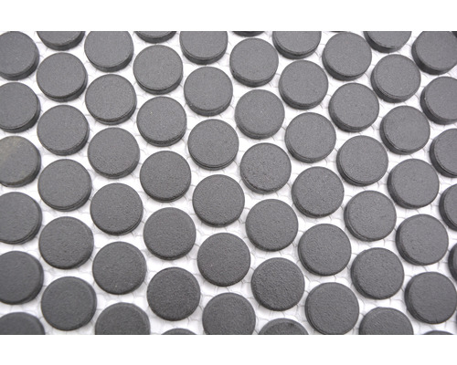 Mosaïque en céramique, forme ronde
