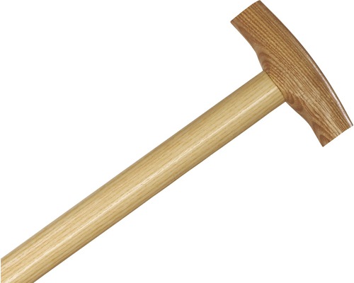 Manche en bois avec poignée en T pour outils de jardin
