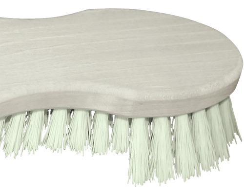 Bürste mit Holzgriff und Borsten