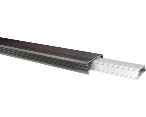 Verbinder für Big-/TWIXT-Isostep 196x59 mm Aluminium Silber Aluminiumprofil zur Wandmontage