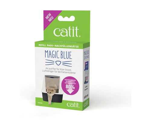 Catit Magic Blue Purificateur d''air pour litières, recharge