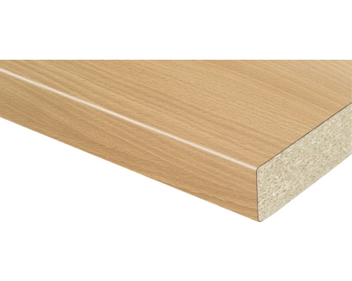 Holzplatte aus beschichtetem Holzwerkstoff