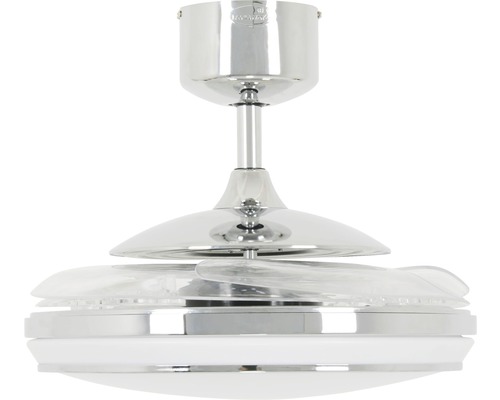 Ventilateur de plafond avec pales de rotor transparentes