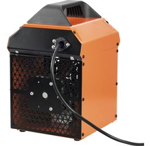 Elektrische Heizung mit Griff und Gitter