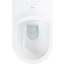 Wand-WC DURAVIT ME by Starck Tiefspüler offener Spülrand Wassersparend weiß mit Beschichtung ohne WC-Sitz 25290900001-thumb-3