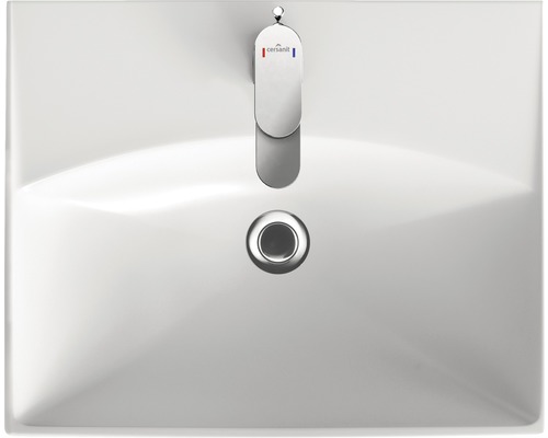 Photo d''un lavabo avec robinet et évacuation