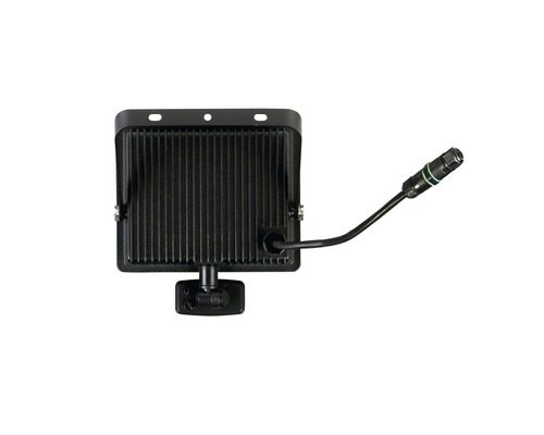 Schwarzer LED Strahler mit Anschlusskabel