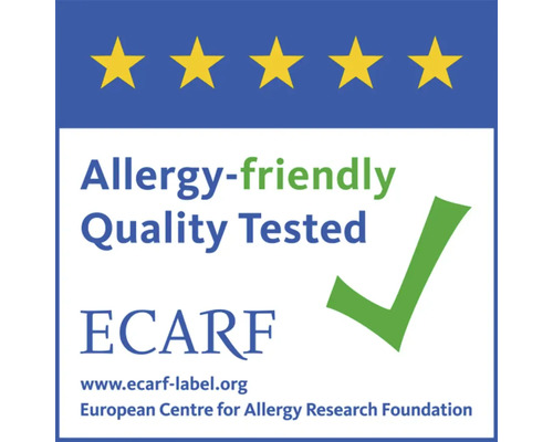 Label ECARF: Anti-allergique, qualité testée