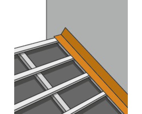 Illustration d''une gouttière sur un mur de maison