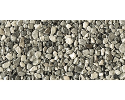 Kit de tapis de pierre 1 m² Ravello gros gris zone intérieure - sol